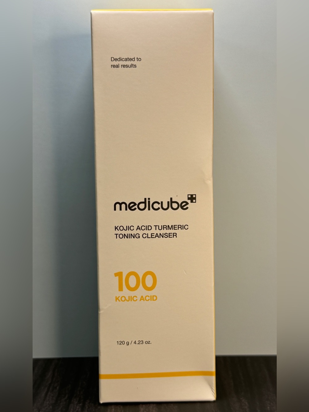 Medicube Kojic Acid Turmeric Toning Cleanser NIB 120 g / 4.23 oz